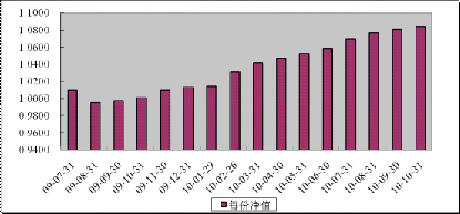 中信理财之财富成长一期(理财编号：T13003)2010年10月投资公告