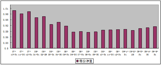 中信理财之基金计划6号（理财编码：P07B10101）2009年5月投资公告