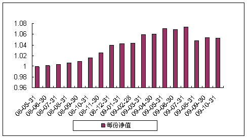中信理财之稳健配置投资计划0801号（理财编号：P08140101）2009年10月投资公告