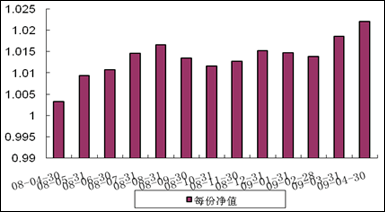 中信理财之双盈计划10号（理财编号：P08100101）2009年4月投资公告