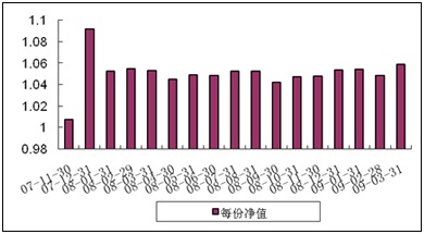 中信理财之双盈计划6号（理财编号：P07B20101）2009年3月投资公告