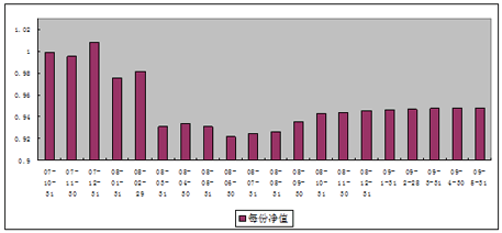 中信理财之双盈计划6号（理财编号：P07B20101）2009年5月投资公告