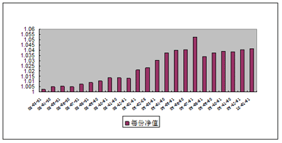 中信理财之双盈计划9号(理财编号：P08030101)2010年1月投资公告